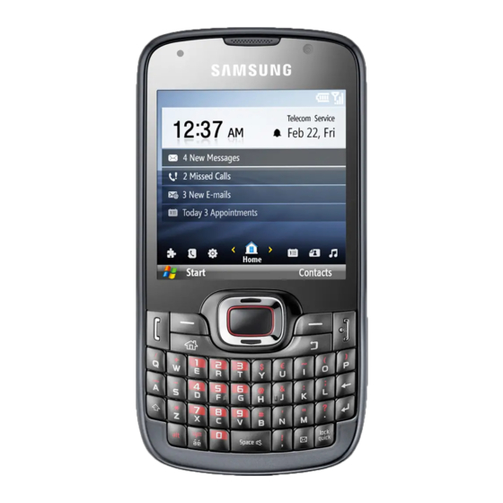Samsung GT-B7330 User Manual