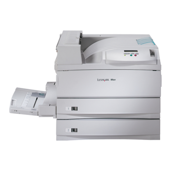 Lexmark W820 Instructions Manual