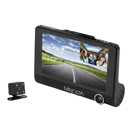 Minolta MNCD410T Car Dash Camera Manuals