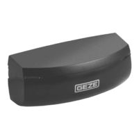 GEZE GC 308 R Installation Instructions Manual