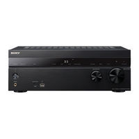 Sony STR-DN840 Quick Setup Manual