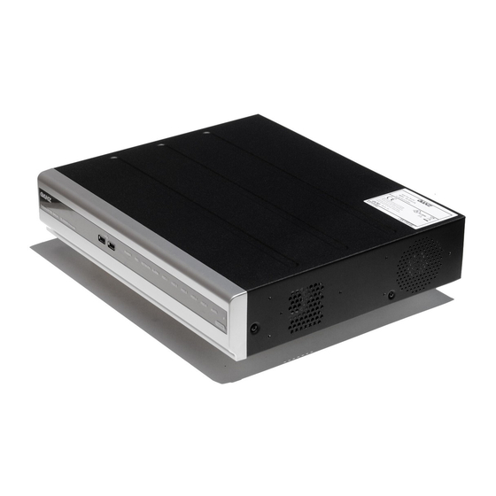 Ganz DIGIMASTER DR-16FX5-3TB Installation Manual