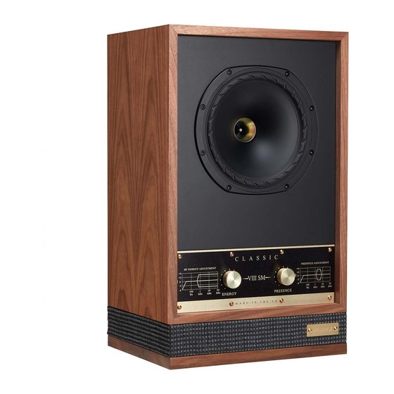 Fyne Audio VINTAGE CLASSIC Series Information Manual