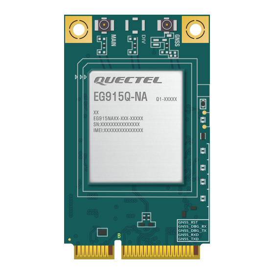Quectel EG915Q-NA Hardware Design