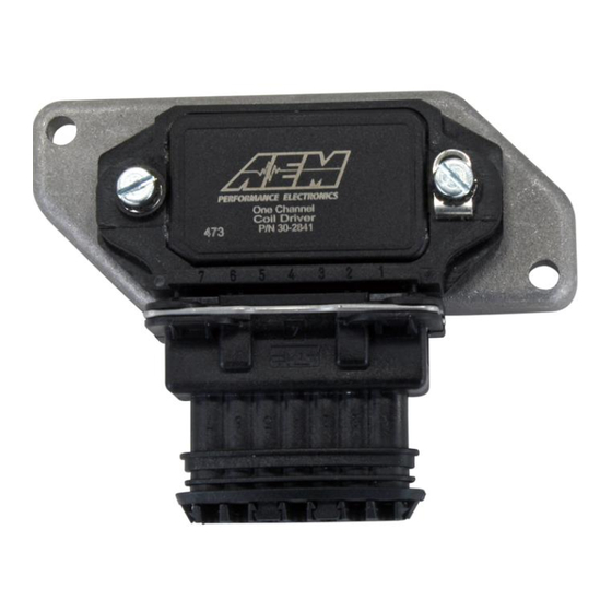 AEM 30-2841 Instruction Manual
