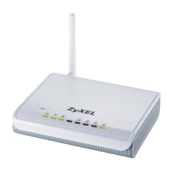 ZyXEL Communications NBG-417N User Manual
