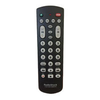 Radio Shack 4-IN-1 REMOTE CONTROL Owner's Manual