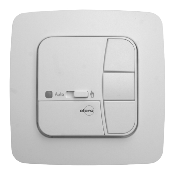 elero VarioTec Operating Instructions Manual