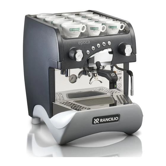 Rancilio E1 Use And Maintenance