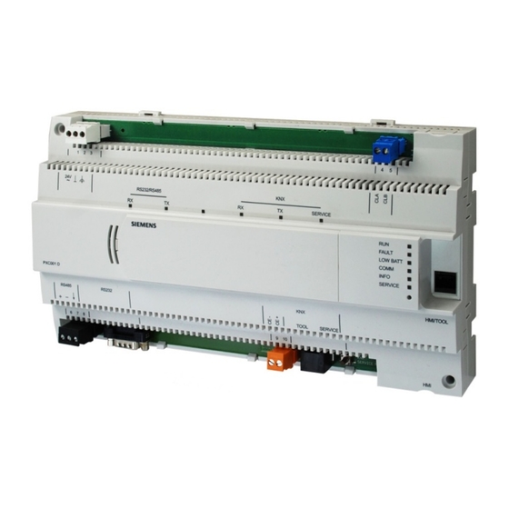 Siemens DESIGO PXC001.D Manual