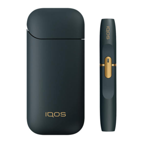 iQOS 2.4 Plus Tobacco heating device Manuals