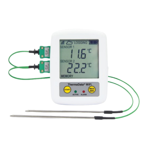 ETI ThermaData Series Quick Start Manual