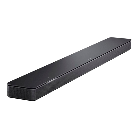 Bose SOUNDBAR 500 Quick Start Manual