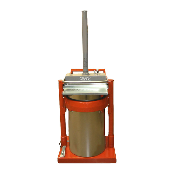 Tomra Orwak 5030 Series Operating Instructions Manual