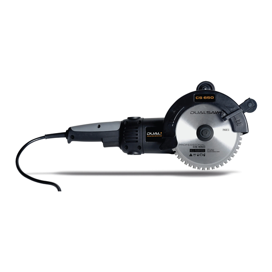 DualSaw CS 650 Manual