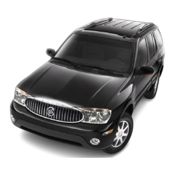Buick 2006 Rainier Maintenance Manual