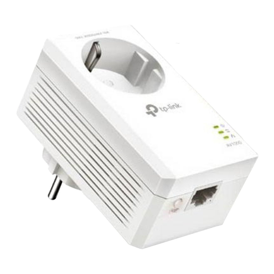 TP-Link TL-PA7017P Quick Installation Manual