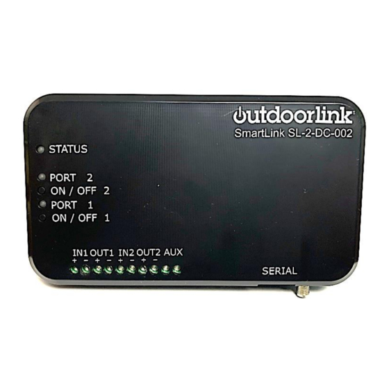 outdoorlink SmartLink SL-2-DC-002 Operating Manual
