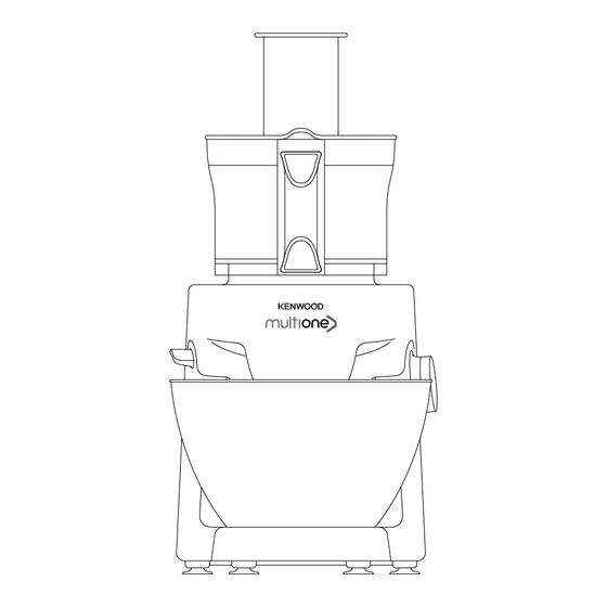 Kenwood MultiOne KHH323WH Manuals