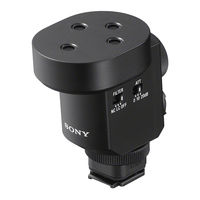 Sony ECM-M1 Help Manual