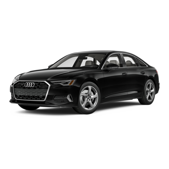 Audi A6 2024 Owner's Manual