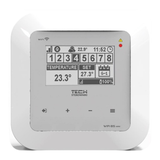 Tech Controllers EU-WiFi 8s mini Manuals