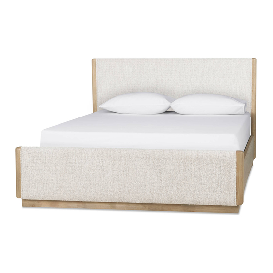 Urban Barn Wallen King Bed Assembly Instructions Manual