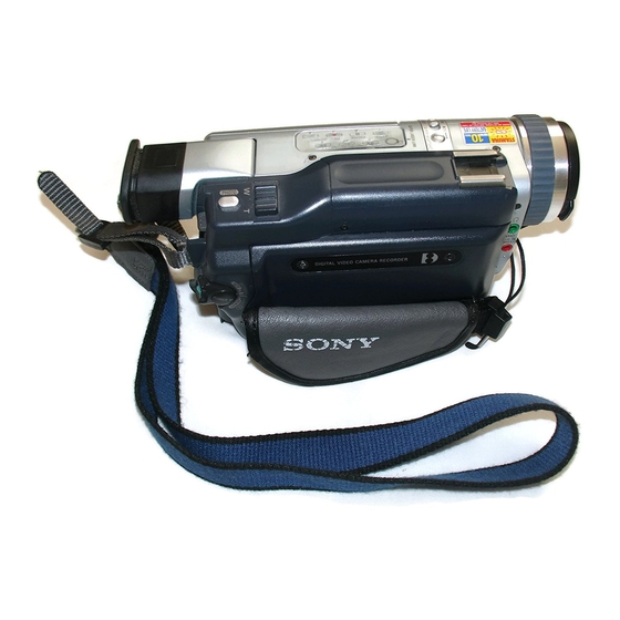 Sony Handycam DCR-TRV530 Operating Instructions Manual