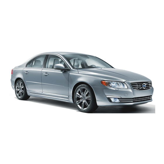 Volvo 2013 S80 Owner's Manual