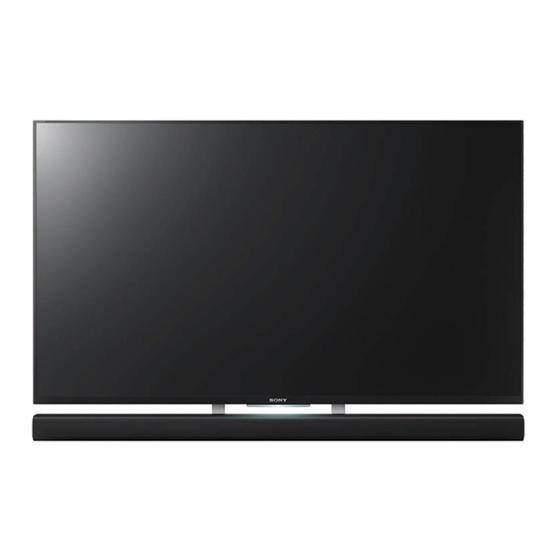 Sony Bravia KDL-43W950C Reference Manual