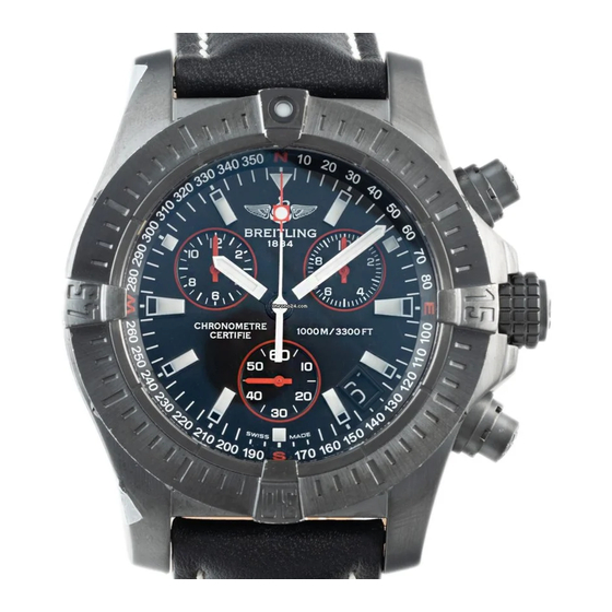 Breitling AVENGER SEAWOLF CHRONO Manual