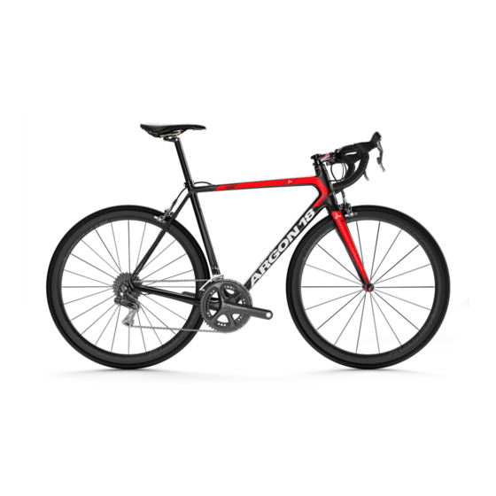 Argon 18 GALLIUM 260A Road Bike Manuals