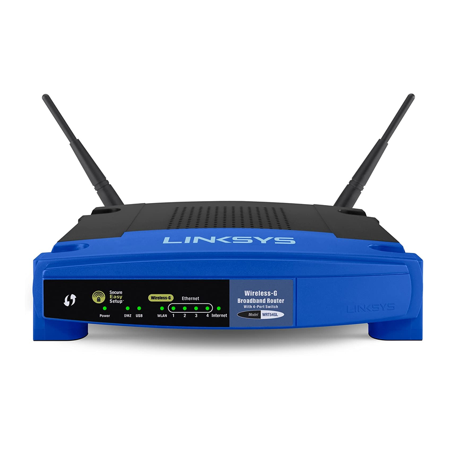 Linksys WRT54GL Firmware Upgrade Manual