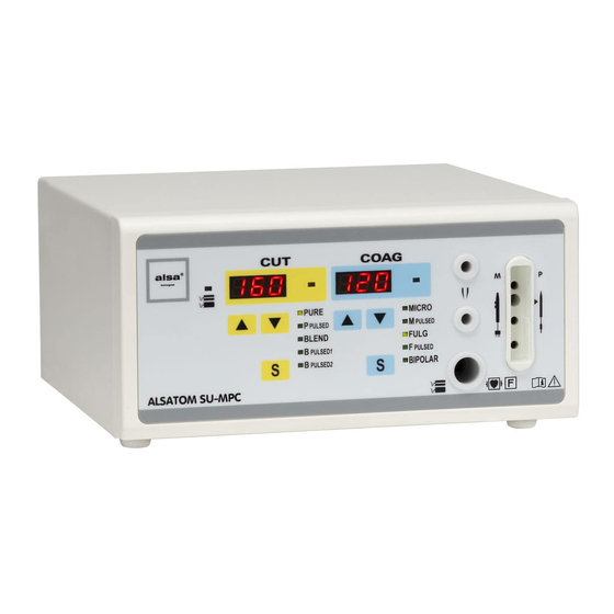 ALSA ALSATOM SU 100 MPC Service Manual