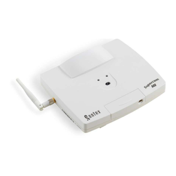 Sontex Supercom 646 Manuals