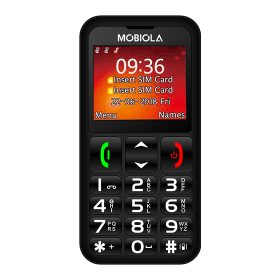 Mobiola MB700 Quick User Manual