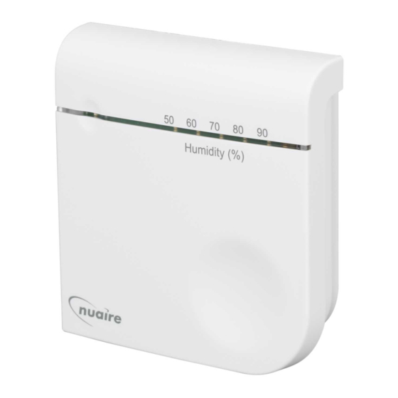 NuAire DRI-ECO-RH Manuals
