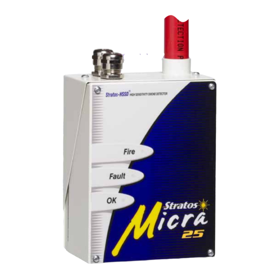 Kidde AirSense Stratos Micra 25 Detector Manuals
