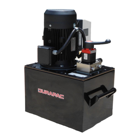 Durapac 30 PEM3024 Series Generator Manuals