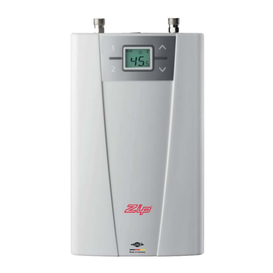 clage Zip CEX9-U Instructions For The User