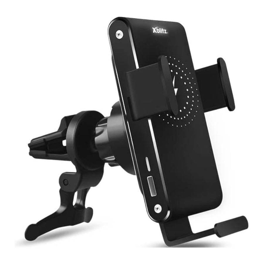 Xblitz GX3 - Car Holder Manual