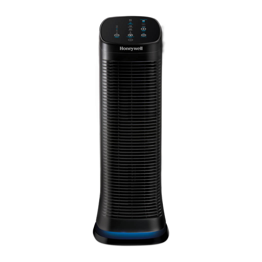 Honeywell HFD320 - Air Genius Air Purifier with Permanent Washable Filter Manual