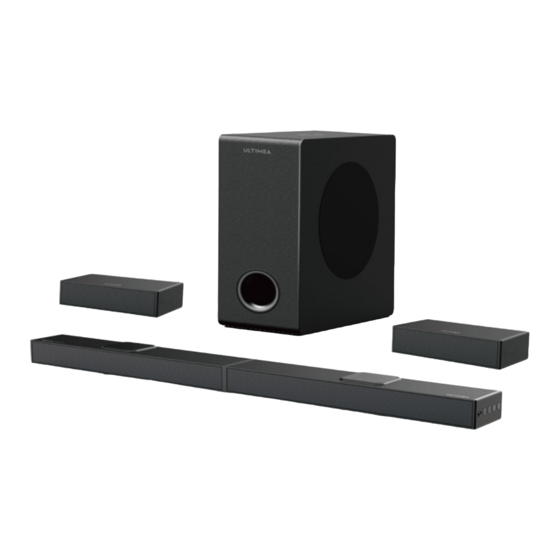 ULTIMEA Dolby Atmos Nova S80 Manuals
