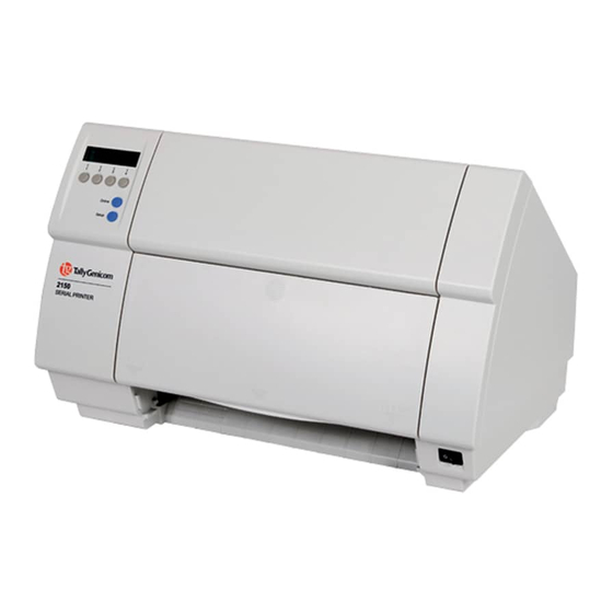TallyGenicom T2150 Reference Manual