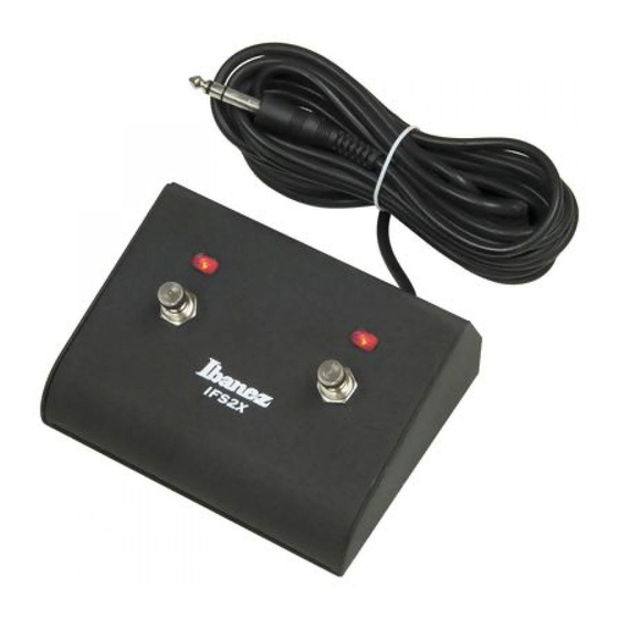 Ibanez IFS2X Owner's Manual