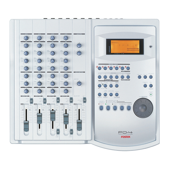 Fostex Music Mixer User Manual