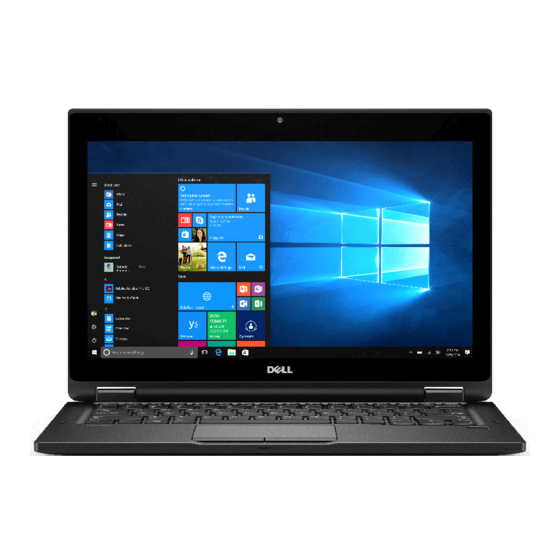 Dell Latitude 5289 Owner's Manual