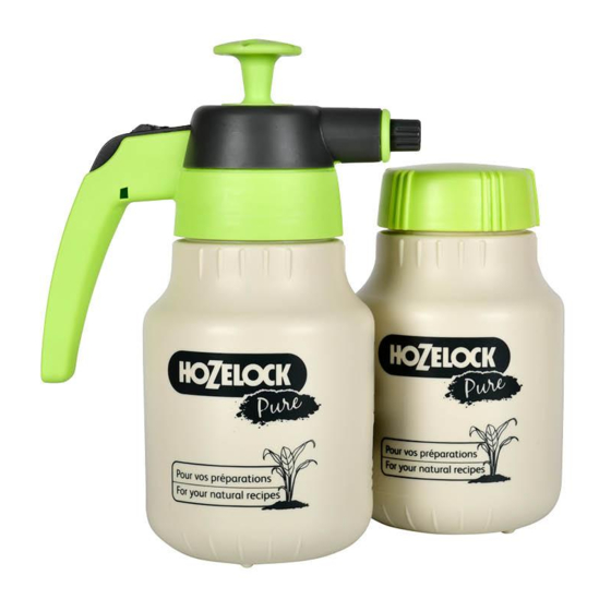 Hozelock Pure Instructions Manual