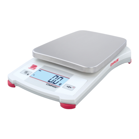 OHAUS Compass CX Series Instruction Manual