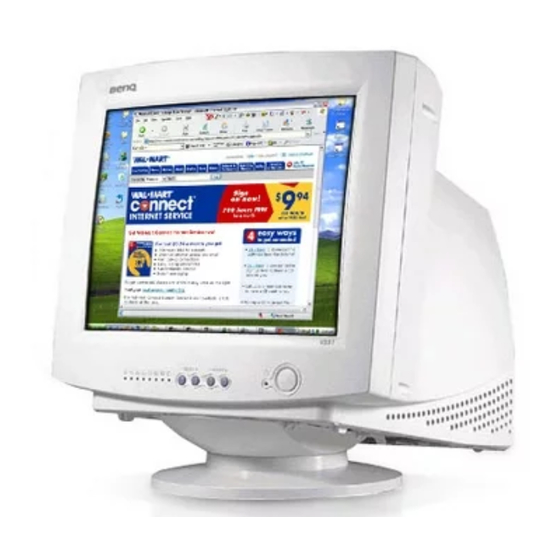 BenQ V551 User Manual